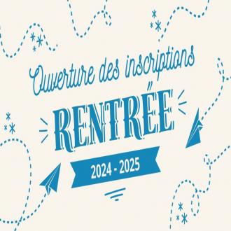 Inscriptions priscolaire et mercredis 2024/2025