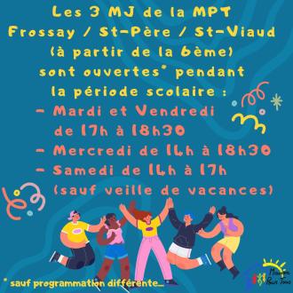 Horaires des 3 MJ en priode scolaire