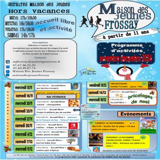 PROGRAMME inter vacances novembre et d�cembre MJ Frossay