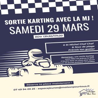 Sortie Karting avec la MJ de St Pre !