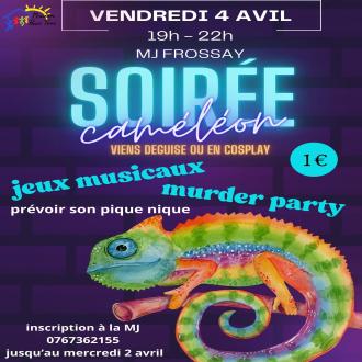 SOIREE CAMELEON MJ FROSSAY