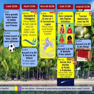 Planning MJ St-Pre fin juillet et aot 2025