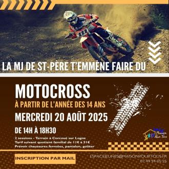 Motocross pour les jeunes � partir de l'ann�e des 14 ans