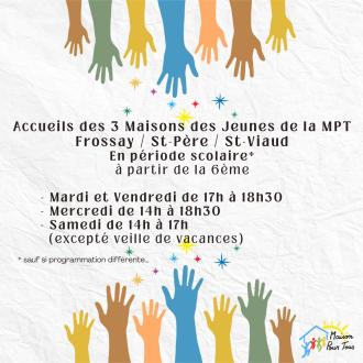 Horaires des 3 MJ en p�riode scolaire