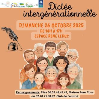 Dictée intergénérationnelle