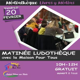 Matinée ludothèque