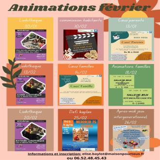 R�cap des animations de f�vrier 2026