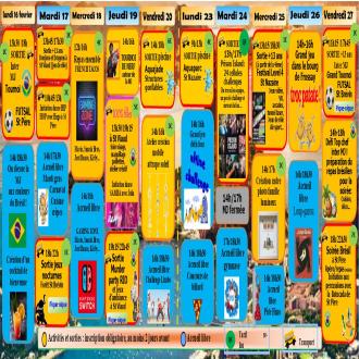 programme mjFrossay vacances d'hiver 2026