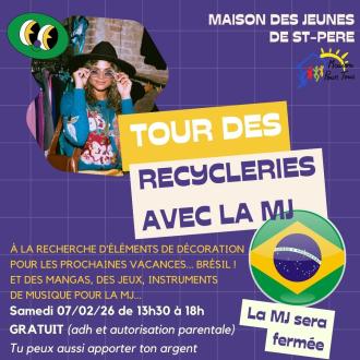 La Mj St P�re t'emm�ne aux recycleries  - d�co Br�sil !
