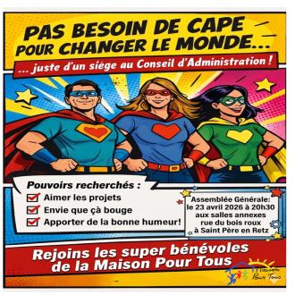 Assemblée générale de la Maison Pour Tous