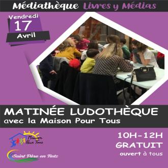 Matin�e ludoth�que