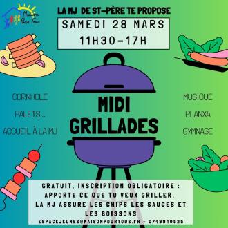 Grillades � la MJ de St-P�re