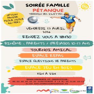 Tournoi de p�tanque amical