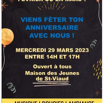 MJ Saint-Viaud  -  Viens fêter ton anniversaire