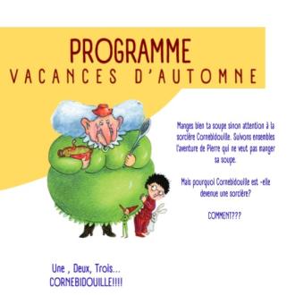 Centre de loisirs - Vacances d'automnel 2026