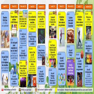 Programme de la maison des jeunes de St Père