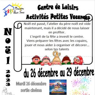Centre de loisirs Automne 2023