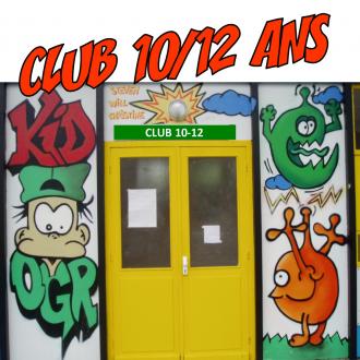 INSCRIPTIONS CLUB 10-12 vacances d'automne