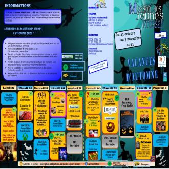 programme vacances d'automne 2023 Frossay