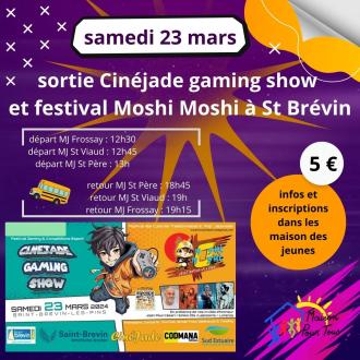 sortie Cinejade gamin show et festival Japon Moshi Moshi